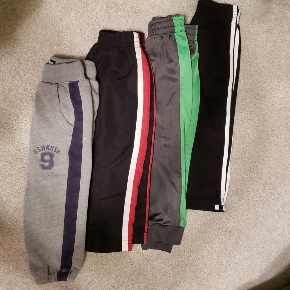 2T joggers/sweats (4 items) lot / bundle
